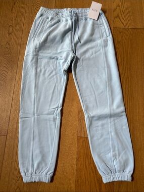 Fleo Men's Pale Blue Jogger Sweatpants